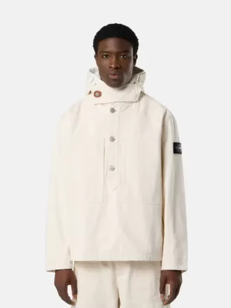 Anorak mit abnehmbarem Kapuzenfutter und Kinnriemen