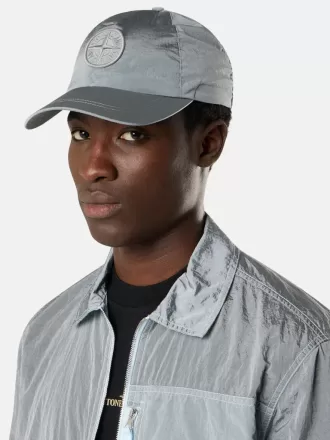 Baseballkappe mit Kordelzug und Compass-Stickerei