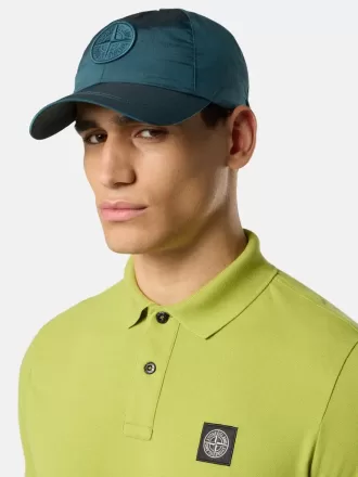 Baseballkappe mit Kordelzug und Compass-Stickerei