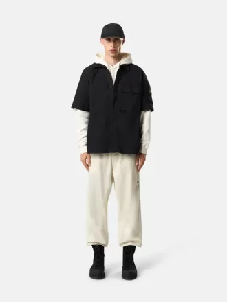 Bequemes Kurzarmhemd mit Brust- und Ärmeltaschen