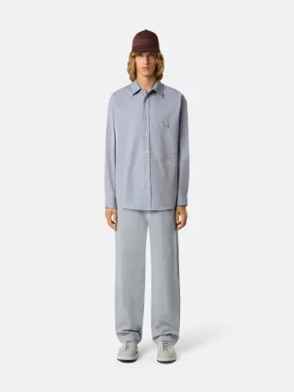 Lockere Chino-Hose mit Nylon-Gürtel