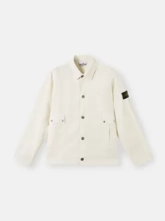 Bequemes Overshirt mit Eingrifftaschen und Knöpfen