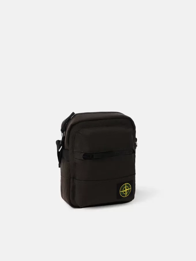 Beuteltasche mit Reißverschlussfächern und verstellbarem Riemen