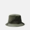 Bucket Hat mit Netzfutter und Compass-Stickerei