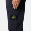 Cargohose mit normaler, konischer Passform und elastischem Bund