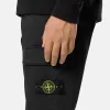 Cargohose mit normaler, konischer Passform und elastischem Bund