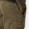 Cargohose mit normaler, konischer Passform und elastischem Bund