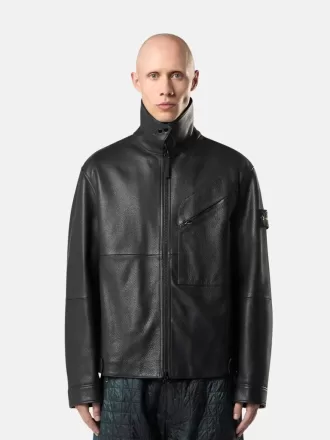 Coach-Jacke mit gepolstertem Futter und Druckknopftaschen