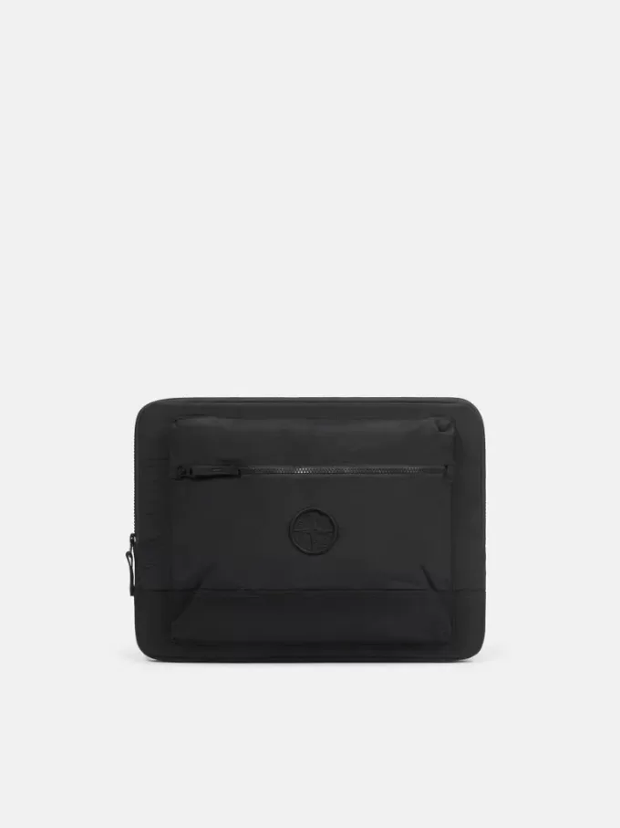 Gepolsterte Laptoptasche mit Taschen und Reißverschluss