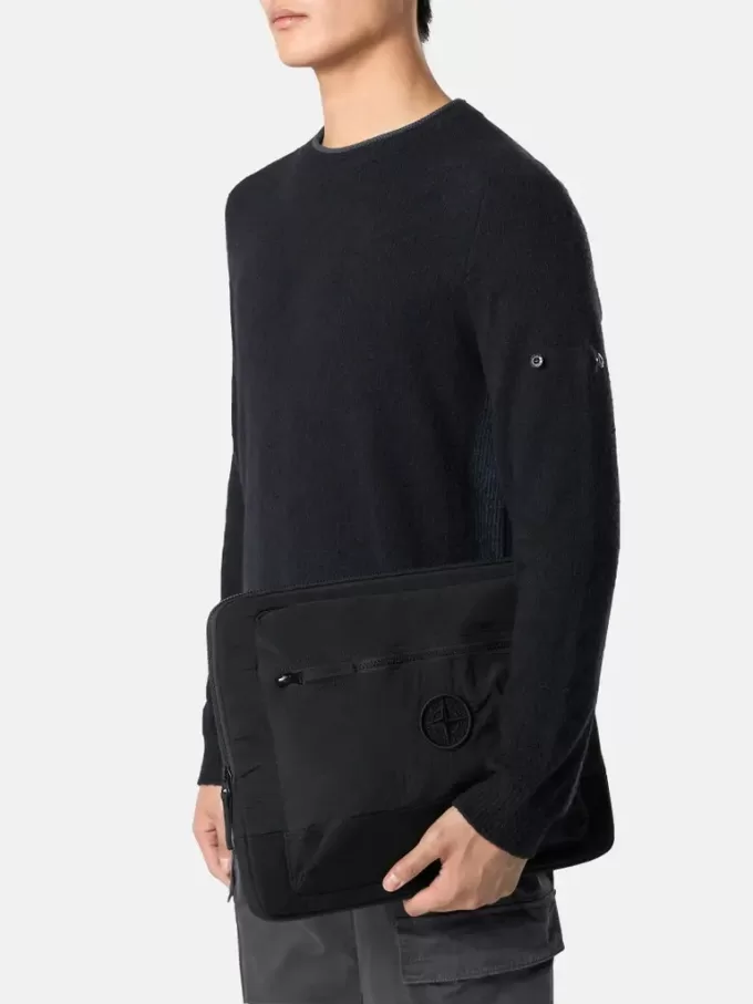 Gepolsterte Laptoptasche mit Taschen und Reißverschluss