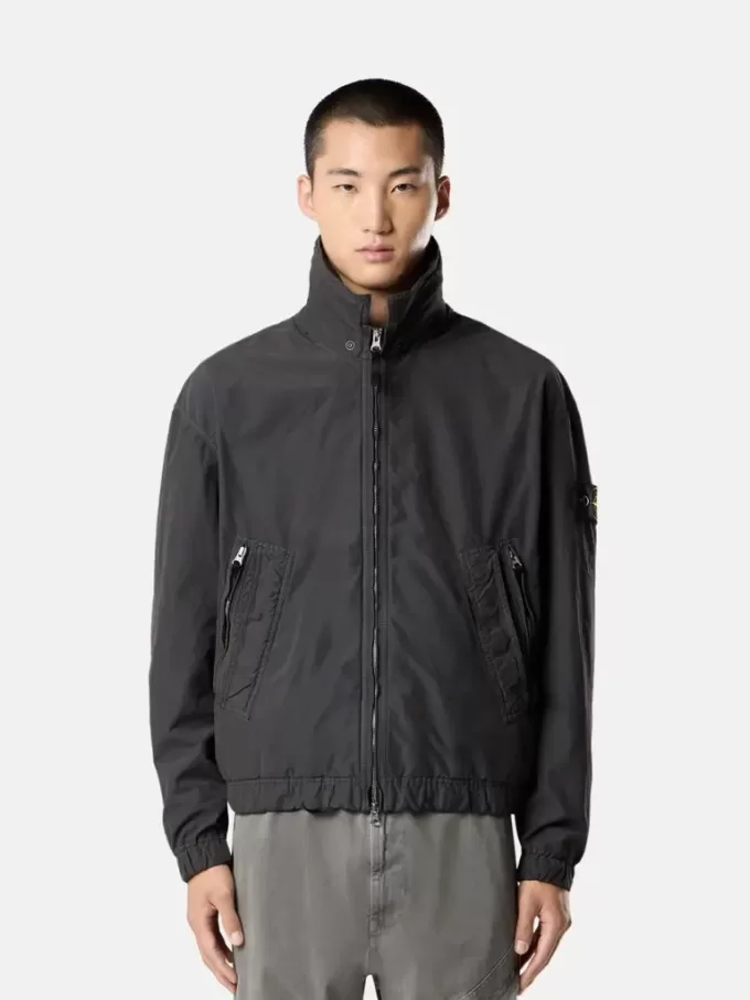 Hemdjacke mit Anti-Drop-Funktion und verdeckter Kapuze