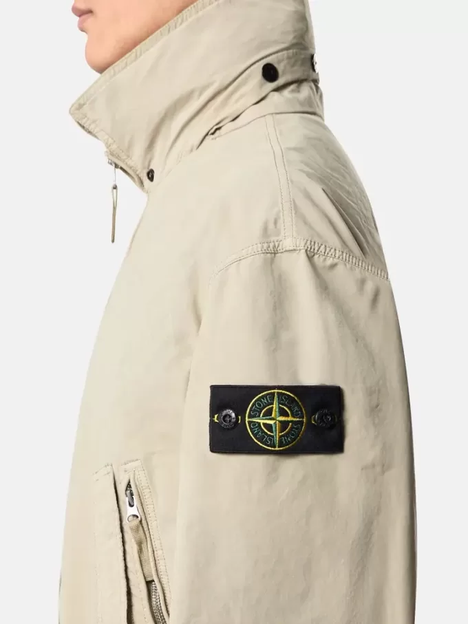 Hemdjacke mit Anti-Drop-Funktion und verdeckter Kapuze
