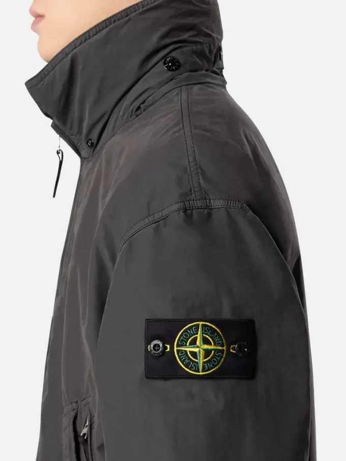 Hemdjacke mit Anti-Drop-Funktion und verdeckter Kapuze