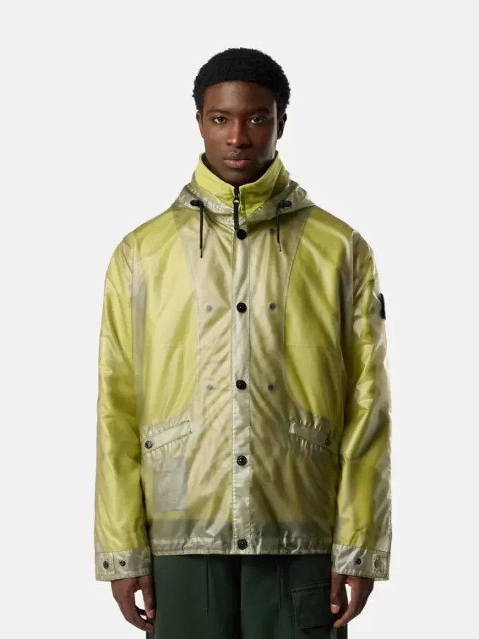 Jacke mit herausnehmbarem Futter und Polyurethan-Außenmaterial