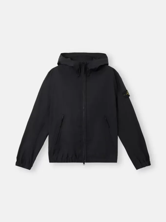 Kapuzenjacke mit Allwetterbarriere und Tropfenschutz