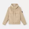 Kapuzenjacke mit Anti-Drop- und Brusttaschen