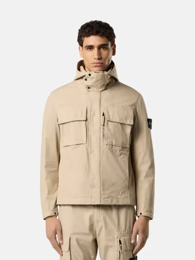 Kapuzenjacke mit Anti-Drop- und Brusttaschen