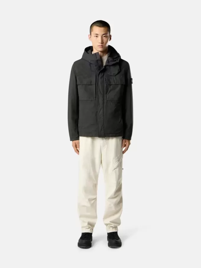 Kapuzenjacke mit Anti-Drop- und Brusttaschen