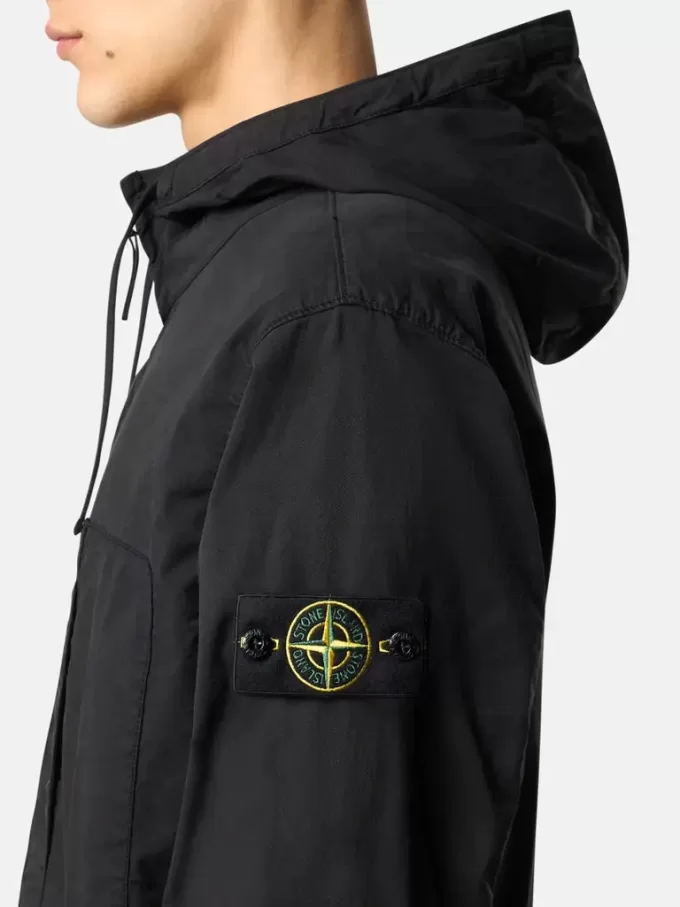 Kapuzenjacke mit Brusttaschen und Anti-Drop-Funktion