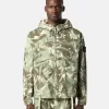 Kapuzenjacke mit Camouflage-Print und Anti-Drop-Beschichtung