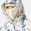 Kapuzenjacke mit Camouflage-Print und Anti-Drop-Beschichtung