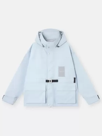 Kapuzenjacke mit wetterfester Membran