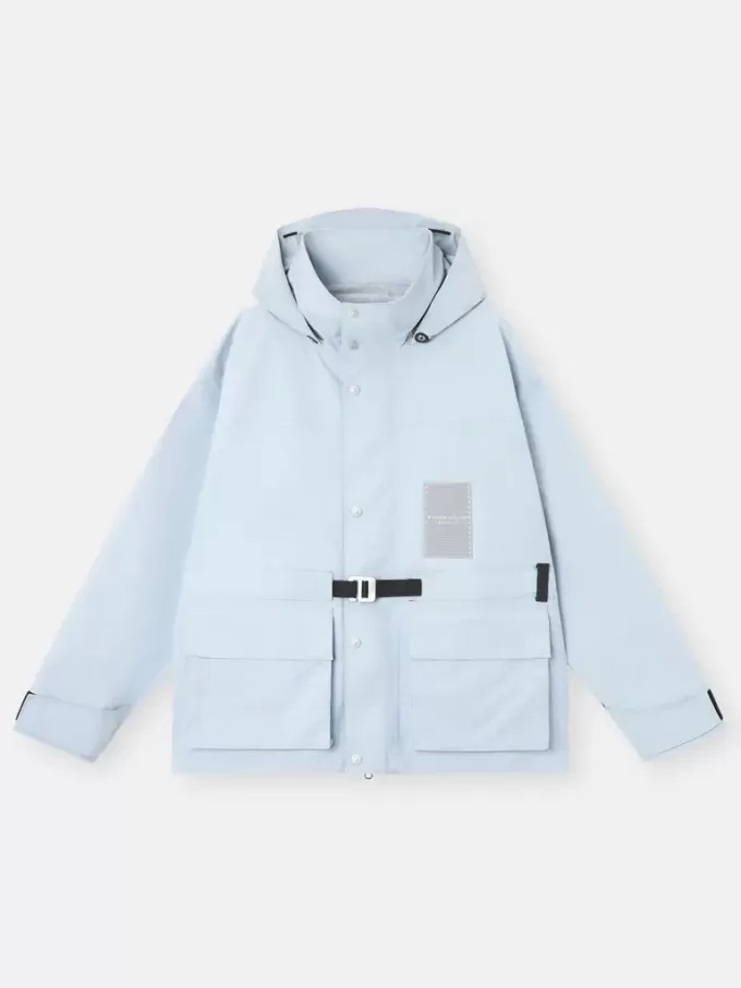 Kapuzenjacke mit wetterfester Membran