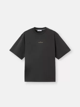 Kurzärmeliges T-Shirt in regulärer Passform mit „Bleeding Numbers”-Print