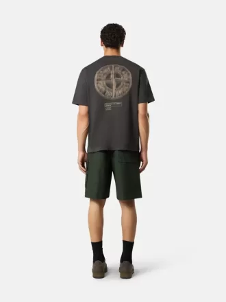 Kurzärmeliges T-Shirt in regulärer Passform mit „Bleeding Numbers”-Print