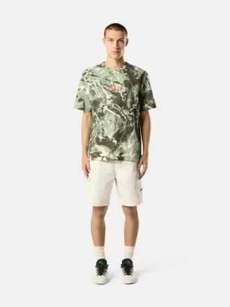 Kurzärmeliges T-Shirt mit „Scan Camo”-Print