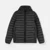 Leichte Daunenjacke mit Kapuze