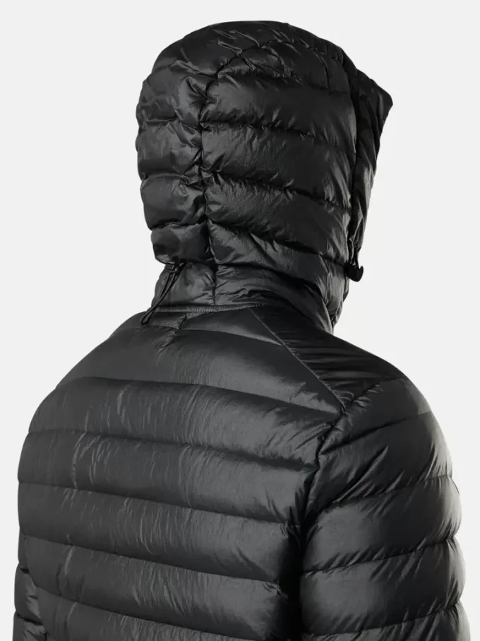 Leichte Daunenjacke mit Kapuze
