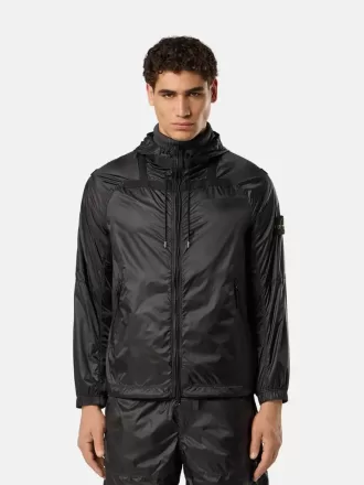 Leichte Kapuzenjacke mit Anti-Drop- und reflektierenden Details