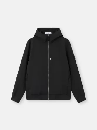 Leichte Kapuzenjacke mit wetterfester Membran
