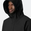 Leichter Parka mit Kapuze und wetterfester Membran