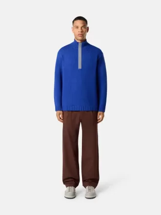 Lockere Chino-Hose mit Nylon-Gürtel