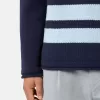 Pullover mit Rundhalsausschnitt, Brusttasche und Aufdruck