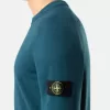 Pullover mit Rundhalsausschnitt, Raglanärmeln und gerippten Bündchen