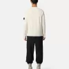 Pullover mit Rundhalsausschnitt und Details in Umkehrmaschen