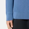 Pullover mit Rundhalsausschnitt und gerippten Bündchen