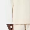 Pullover mit Rundhalsausschnitt und kontrastierenden Ziernähten