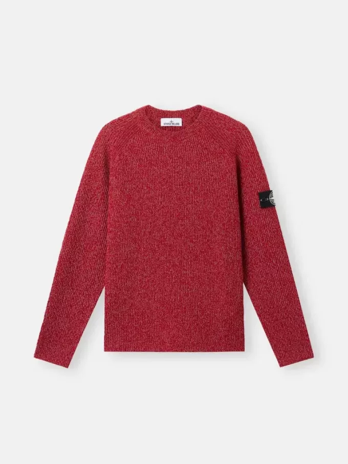 Pullover mit Rundhalsausschnitt und reflektierender Beschichtung