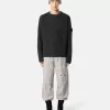 Pullover mit Rundhalsausschnitt und reflektierender Beschichtung