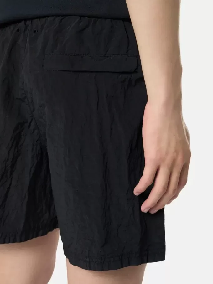 Regular-Fit-Badehose in mittlerer Länge mit Taschen