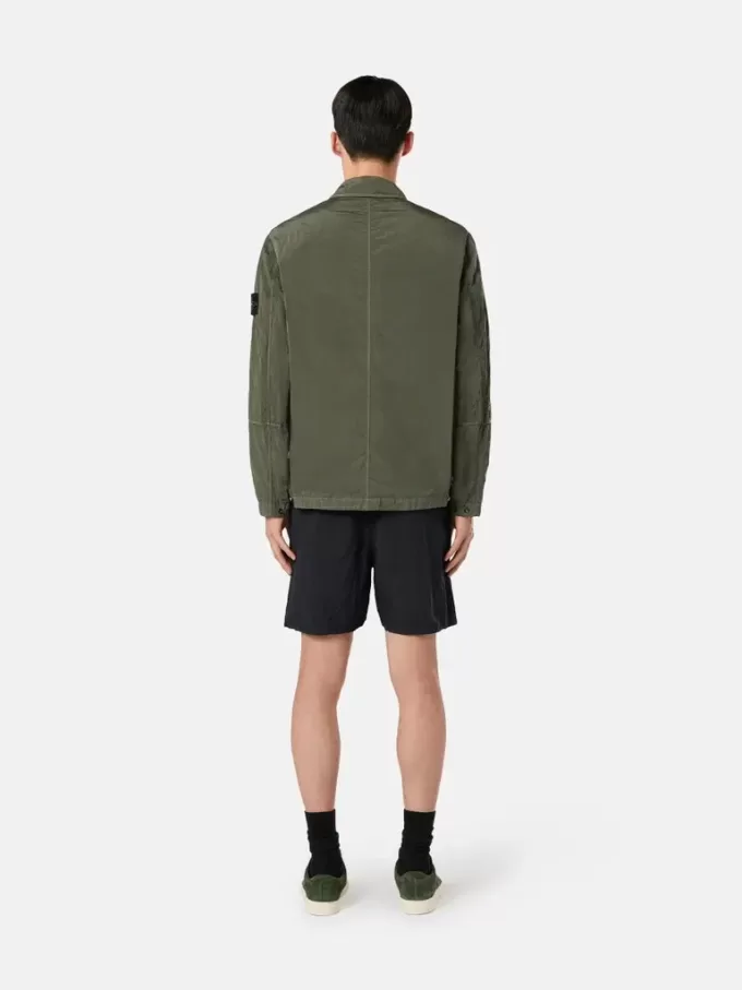 Regular-Fit-Badehose in mittlerer Länge mit Taschen