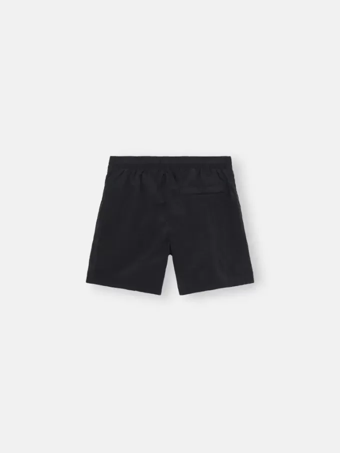 Regular-Fit-Badehose in mittlerer Länge mit Taschen