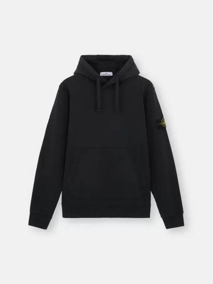 Regular-Fit-Kapuzenpullover mit Kängurutasche.
