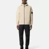 Regular-Fit-Sweatshirt mit Kapuze und Reißverschluss sowie Ärmeltaschen.