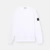 Regular-Fit-Sweatshirt mit Rundhalsausschnitt und elastischen Bündchen