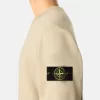 Regular-Fit-Sweatshirt mit Rundhalsausschnitt und elastischen Bündchen